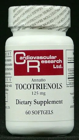 Cardiovascular Research - Annatto Tocotrienols, 125 mg, 60 Softgels
