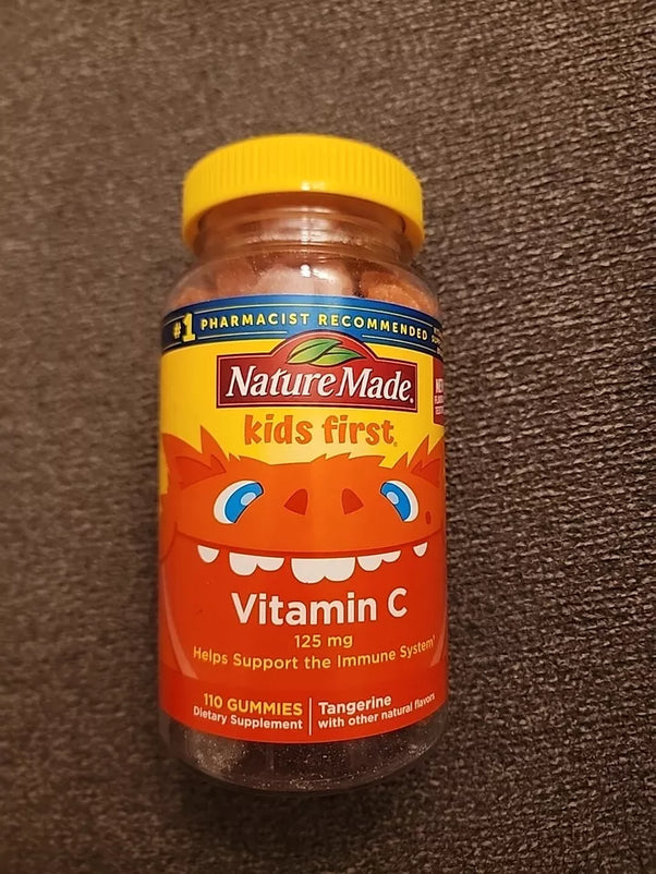 Nature Made Kids First Vitamin C Gummies Orange Flavor 125mg