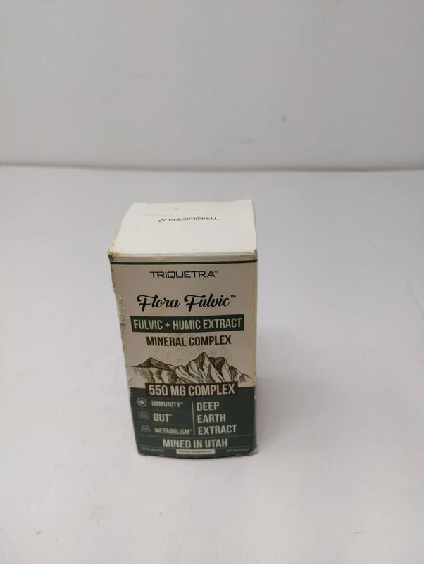 2/26 Flora Fulvic | Fulvic Acid + Humic Acid Complex – 550 mg |Mined in Utah