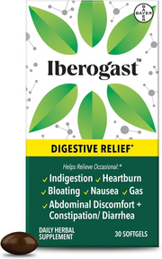 Iberogast Dual Action Digestive Relief, 30 Softgels