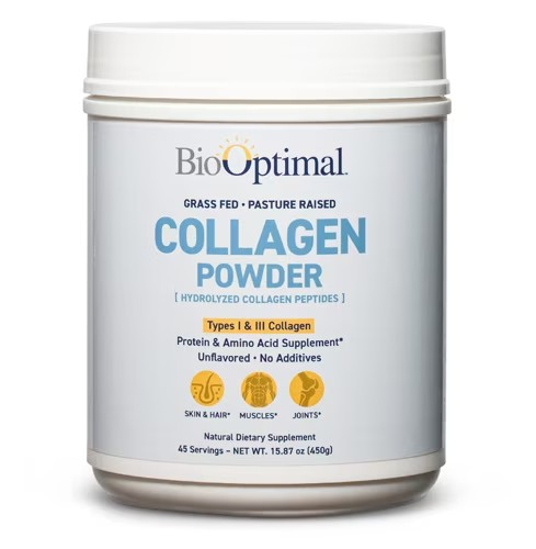 BioOptimal Collagen Powder -- 15.87 oz