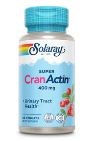 Solaray Super CranActin,  cranberry 400 mg, with Herbal Support Blend, 60 VegCaps