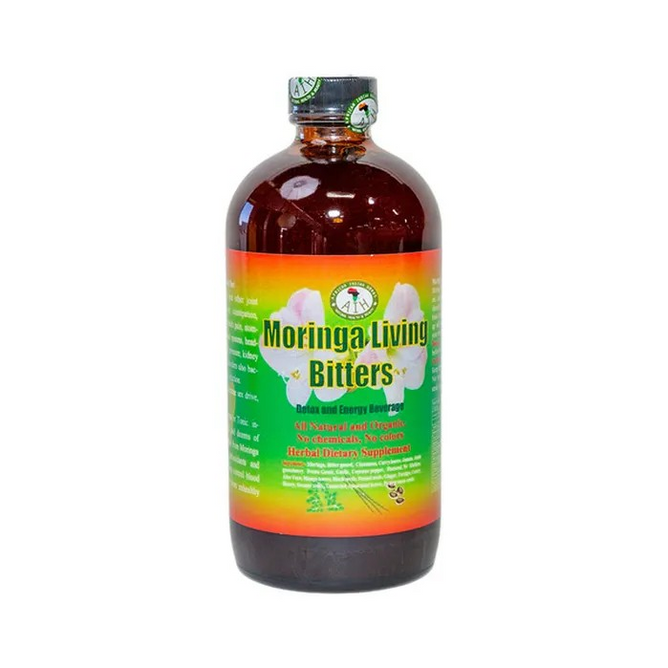 Moringa Living Bitters, organic moringa living bitters, HerbOrganic Moringa Living Bitters, 16 fl oz