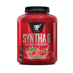 syntha 6 protein, Ultra Premium Protein Matrix, Strawberry Milkshake, 5 lbs