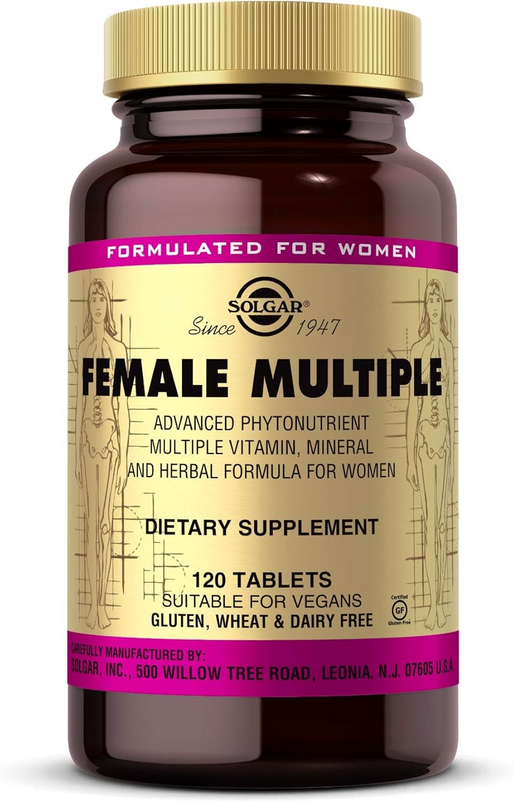 solgar vitamin and herb, Solgar Female Multiple,120 Tablets,