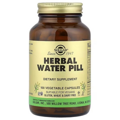 Solgar Herbal Water Pill, 100 Vegetable Capsules
