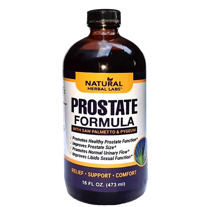 Natural Herbal Labs, advanced prostate formula, prostate support formula, 16 Oz