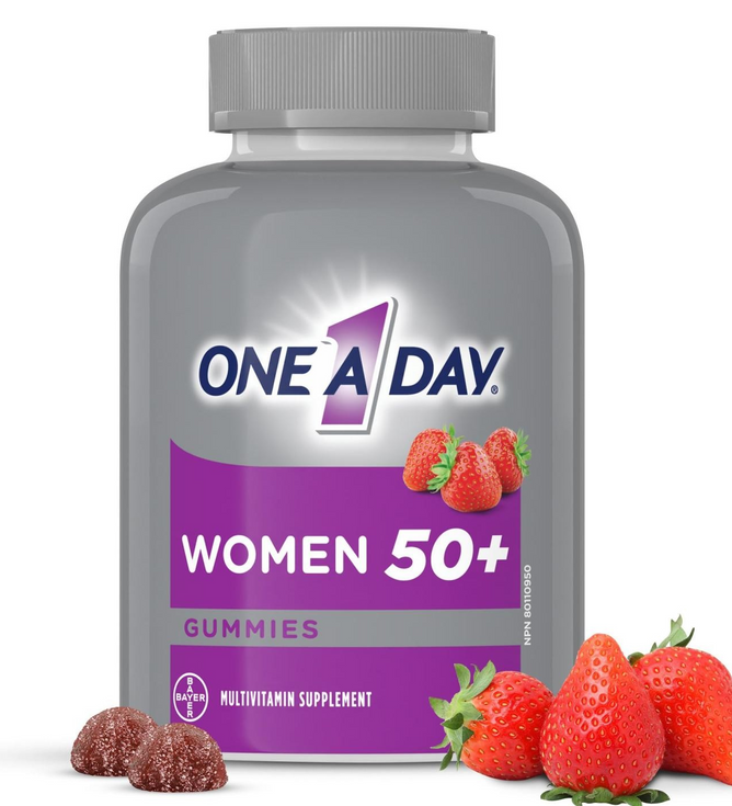 One A Day Women 50+ Multivitamin 130 Gummies