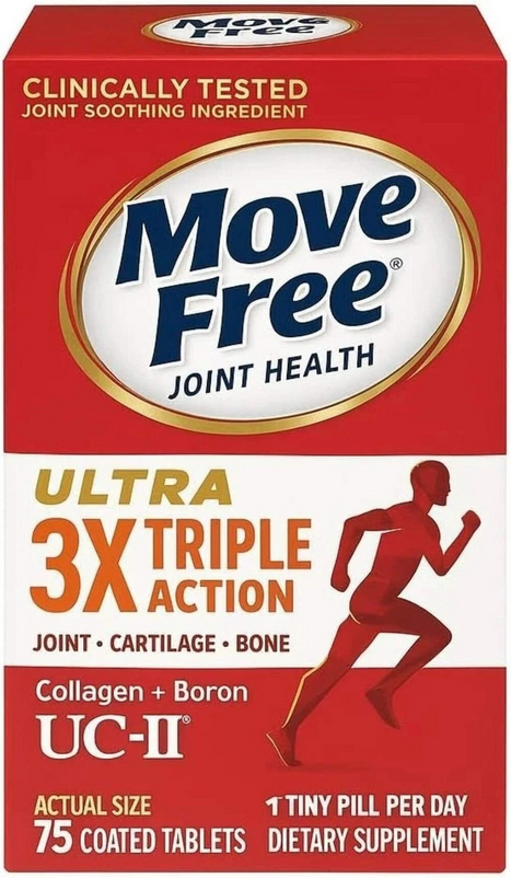 schiff move free ultra,  schiff move free ultra triple action, 75 ct, Joint Health