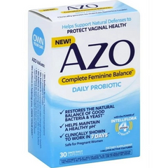 Azo Complete Feminine Balance, Daily Probiotic, 5 Billion, 30 Once Daily Capsules