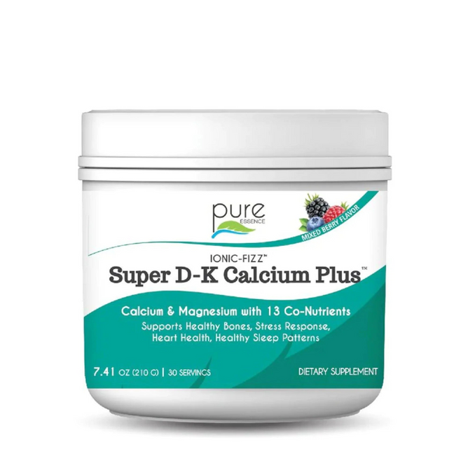 Pure Essence Mixed Berry, Ionic-Fizz Super D-K Calcium Plus 210 gm