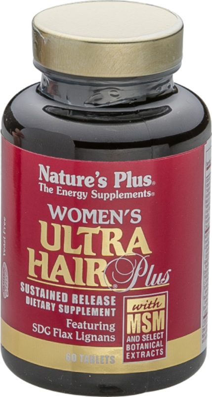 Natural Plus Women's Ultra Hair Plus, 60 tablets