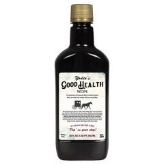 Yoder's Good Health Recipe, Apple Cider Vinegar herbal tonic, 25 Oz