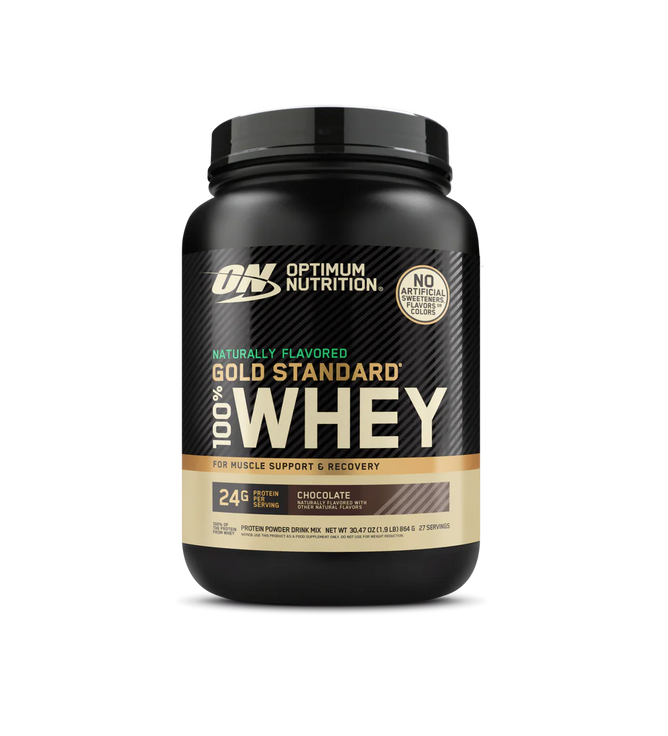 optimum nutrition naturally flavored chocolate, Gold Standard, 100% Whey Protein Powder, 2 lb