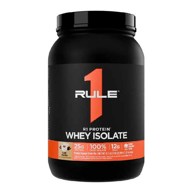 rule 1 isolate cafe mocha, rule 1 mocha protein powder, rule 1 whey isolate cafe mocha, rule 1 whey cafe mocha, 2lb