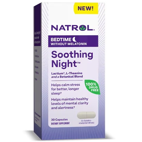 Natrol Soothing Night, -- 30 Capsules