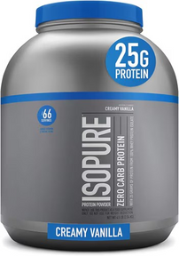 Isopure Creamy Vanilla Zero Carb 100% Whey Protein Isolate 4.5 LB