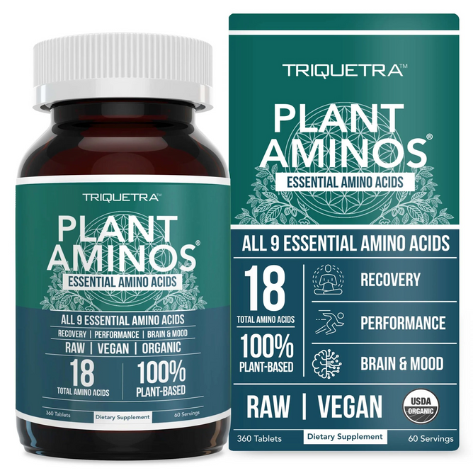 Triquetra Plant Aminos Essential Amino Acids, 360 Tabs