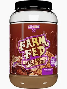 Axe and Sledge Supplements Farm Fed Never Ending Chocolate, 28 servings