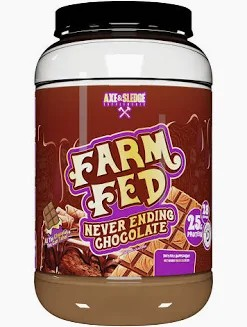 Axe and Sledge Supplements Farm Fed Never Ending Chocolate, 28 servings