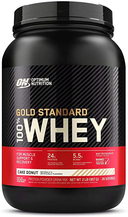 100% Whey Protein - Gold Standard Cake Donut 2 lbs, by Optimum Nutrition