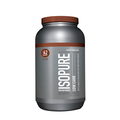 isopure whey protein isolate, Nature's Best Isopure Low Carb Whey Protein Isolate Dutch Chocolate, 3LBS