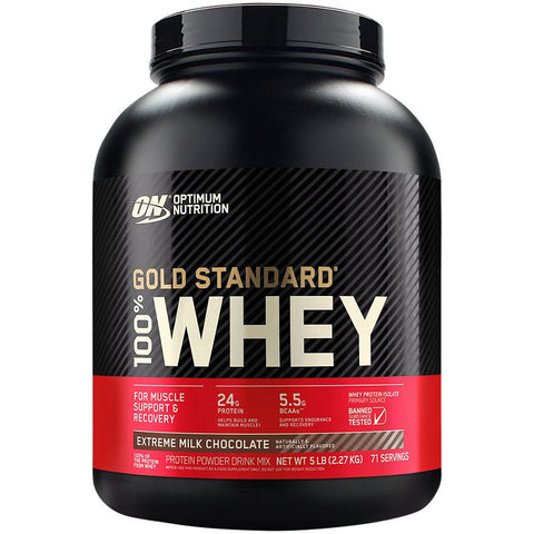 ON, Optimum Nutrition extreme milk chocolate whey 5 lbs,  extreme milk chocolate protein