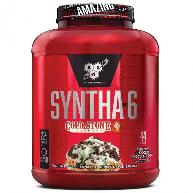Syntha 6 Cold Stone, Creamery Mint Mint Chocolate Chocolate Chip, 4.56 lb, BSN