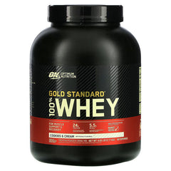 Optimum Nutrition, Gold Standard 100% Whey, Cookies & Cream, 4.65 lb (2.11 kg)