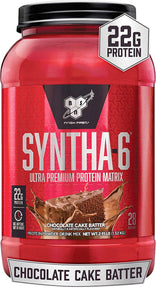 Chocolate Cake Batter,	 SYNTHA-6 Protein Powder (28 Servings, 2.91lb)