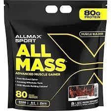 Sport, All Mass, Advanced Muscle Gainer, Chocolate, 5 lbs, 2.27 kg (80 oz)