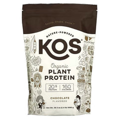 KOS, Organic Plant Protein, Chocolate, 2.4 lb (1092 g)