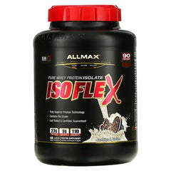 Isoflex, Pure Whey Protein Isolate, Cookies & Cream, 5 lb (2.27 kg), ALLMAX