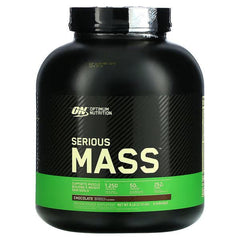 Optimum Nutrition Serious Mass, Chocolate, 6 lb, optimum nutrition serious mass gainer protein powder
