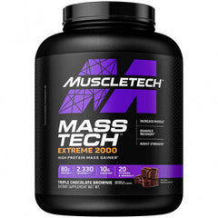 Mass Tech, Extreme 2000 - Performance Series Triple Chocolate Brownie 6 lbs, Muscletech