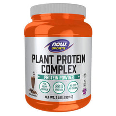 NOW Sports Plant Protein Complex Powder Chocolate Mocha - 2 lbs.
