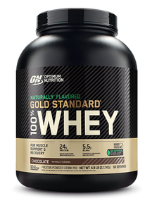 OPTIMUM NUTRITION 100% WHEY GOLD STANDARD NATURAL CHOCOLATE - 4.8 LB